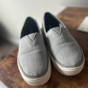 Toms Gray woman slip on sneaker
